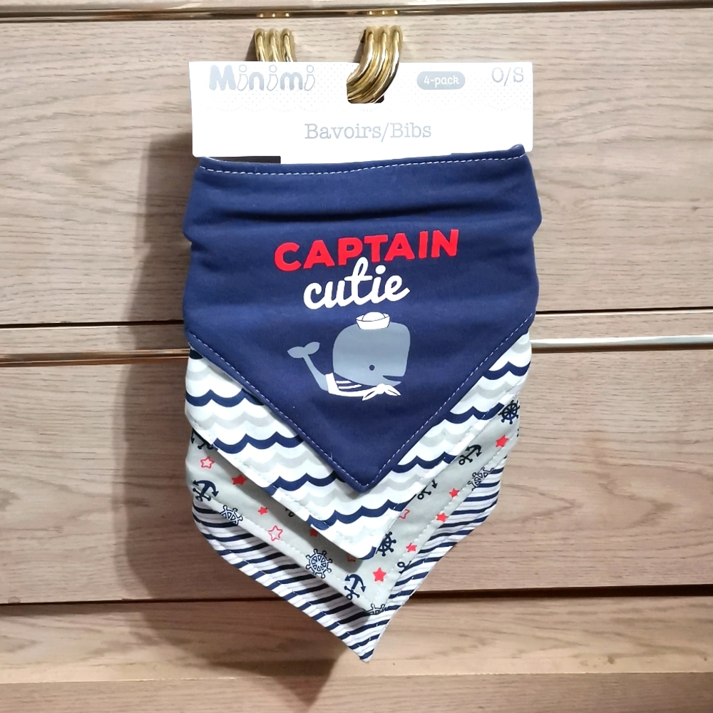 Minimi Bibs 4 pack